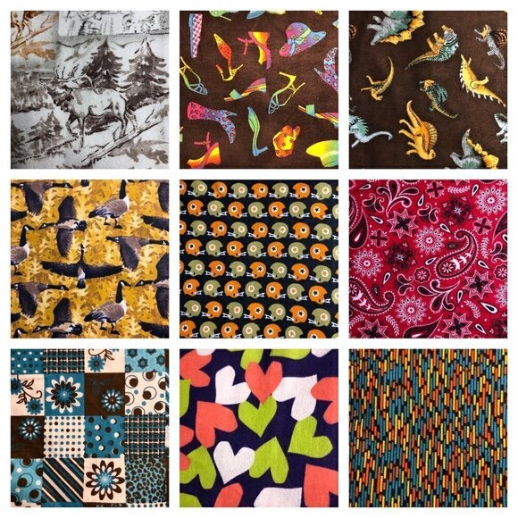 10 Yards of Flannel - Your choice (Does not include vintage floral Flannels) - Picture 1 of 1